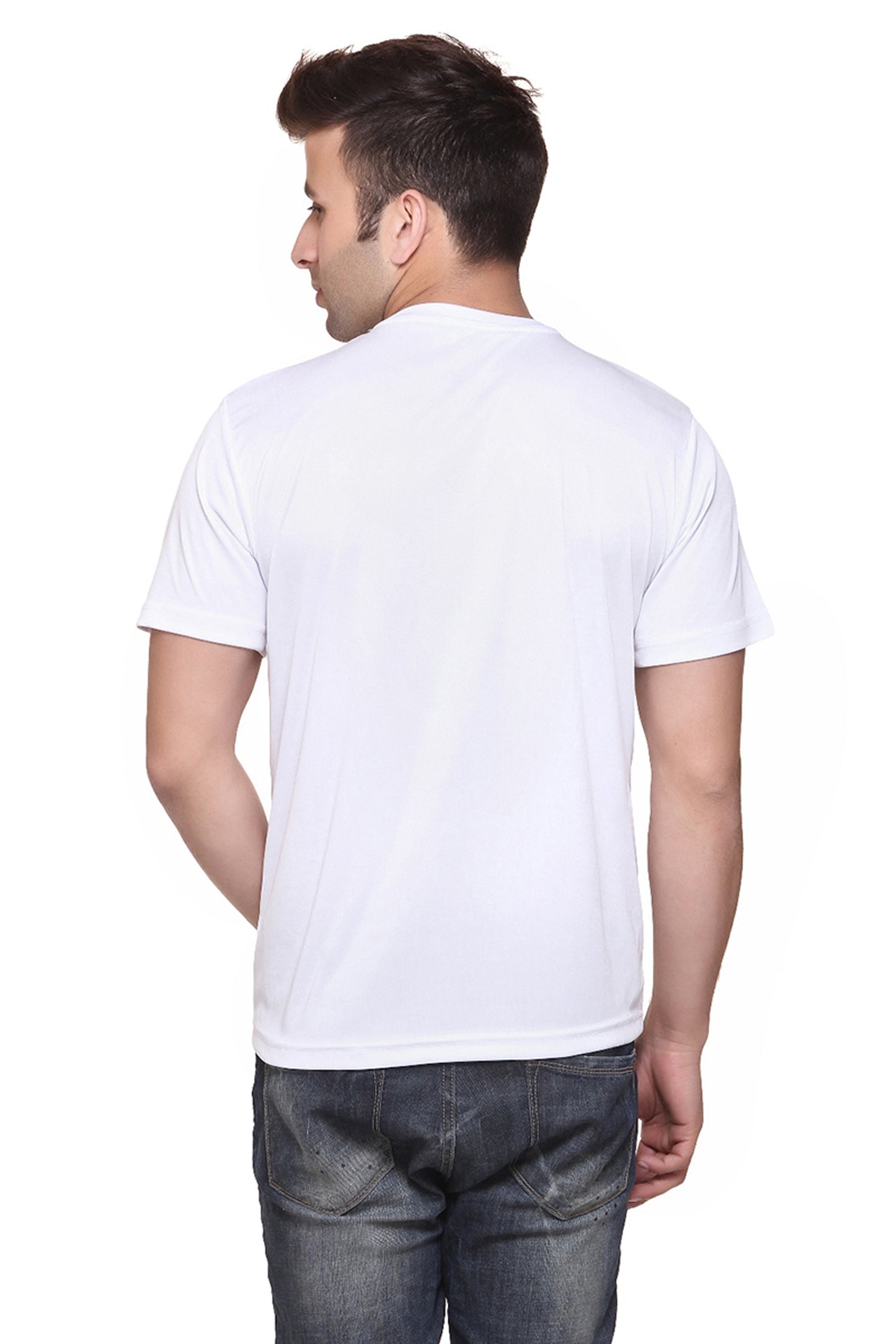 Ketex Round Neck Men's Polyester Blend Dri Fit T-Shirts (Pack of 3)
