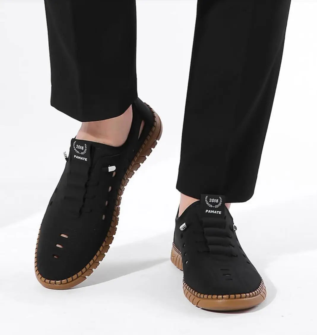 Men's Stylish Laser Cut Casual Shoes