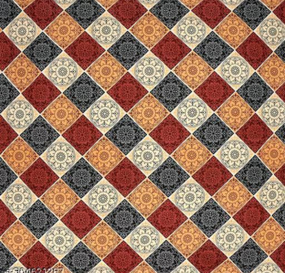 Super Soft Glace Cotton All Round Elastic Fitted Double Bed Bedsheet with 2 Pillow Covers-72x78x8