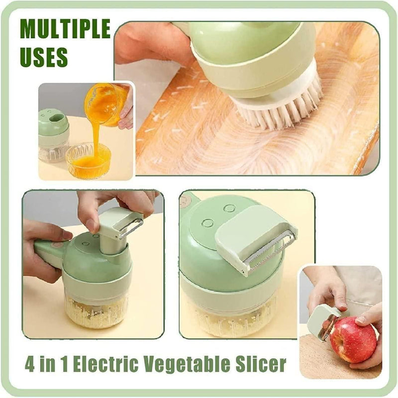 Veggie Master 4 in 1 Electric Cutting Set