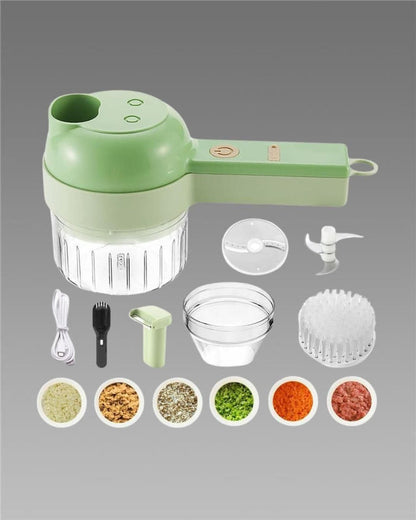 Veggie Master 4 in 1 Electric Cutting Set